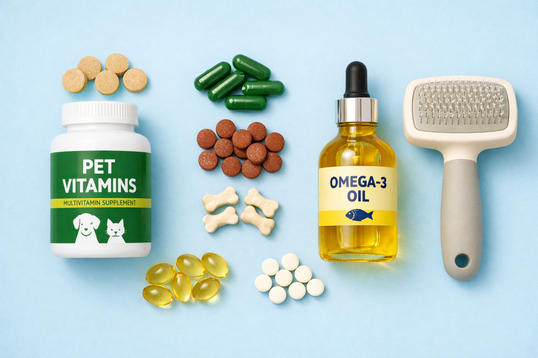 Suplementos nutricionales y cuidado para mascotas